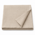 Natural Linen Look Rectangular Tablecloth 60 x 84 Inch